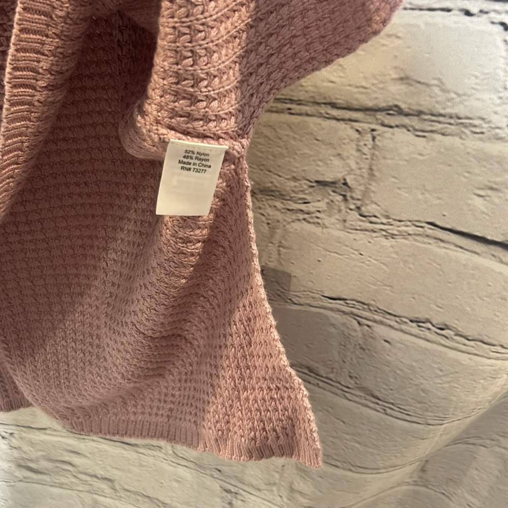 Sonoma Mauve Sleeveless Turtleneck Sweater Size Large Excellent Condition - Picture 12 of 12